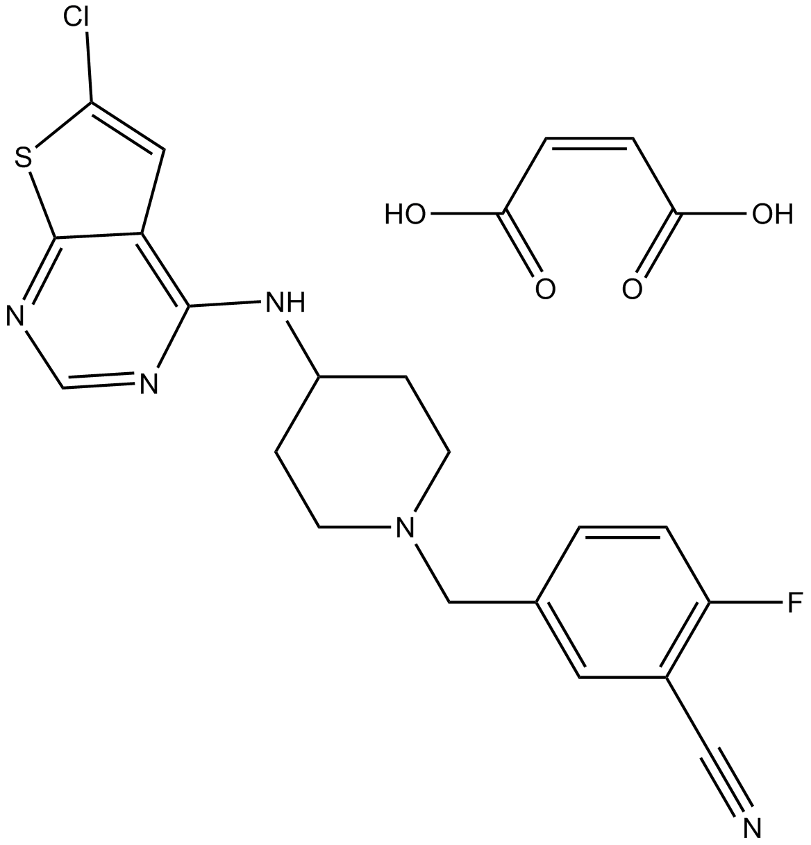 PRX-08066 Maleic acid