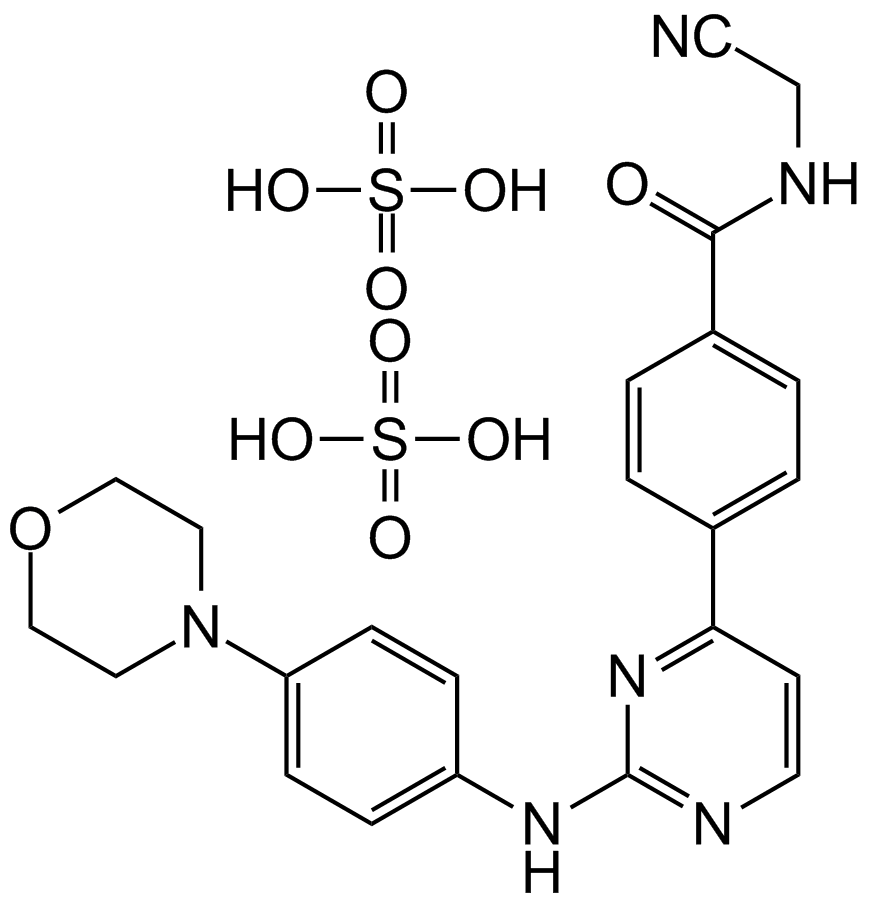 CYT387 sulfate salt