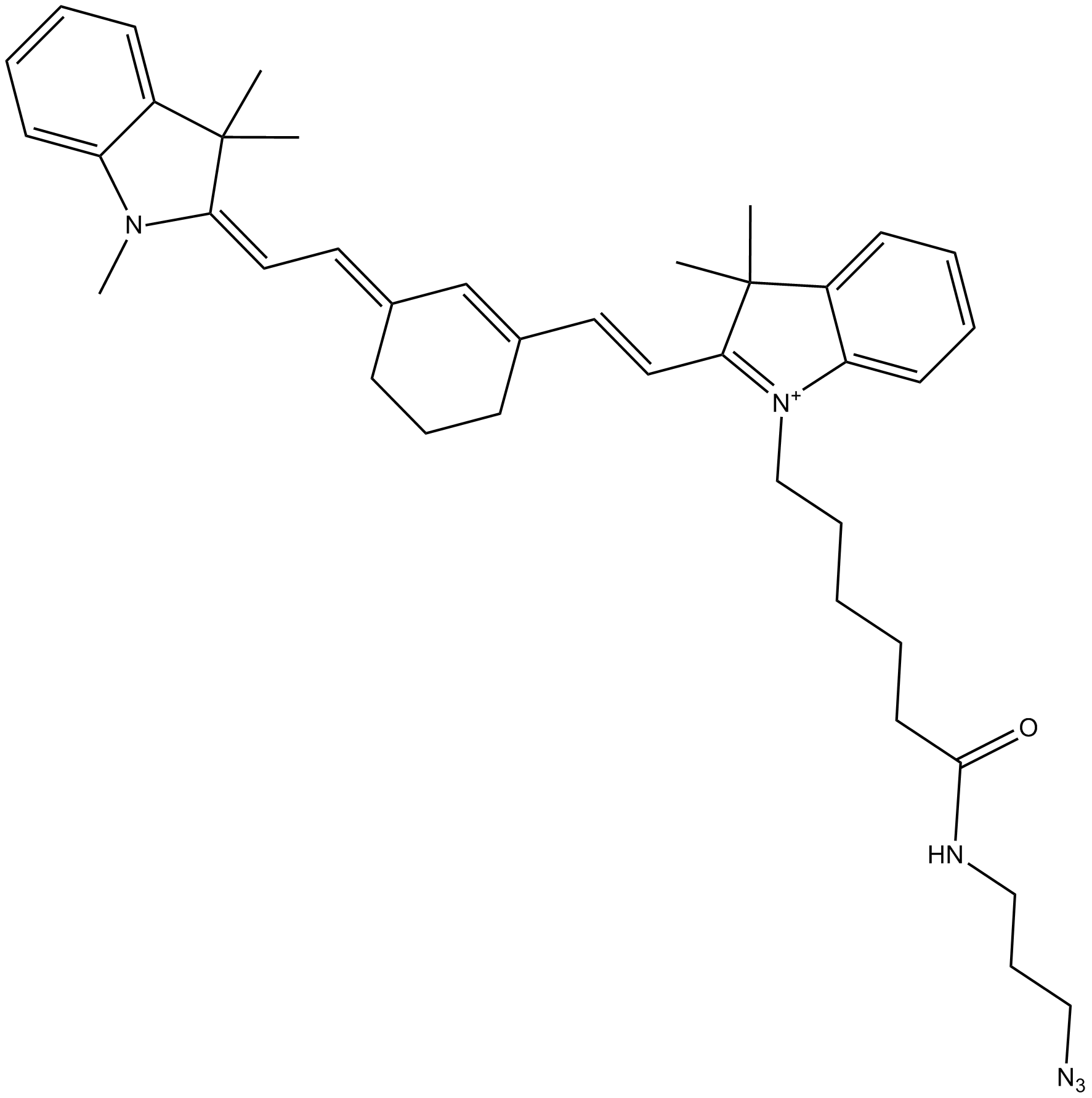 Cy7 azide (non-sulfonated)