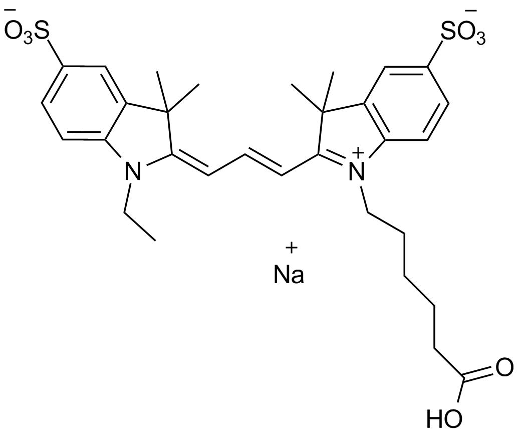 Disuflo Cy3 carboxylic acid(Et)