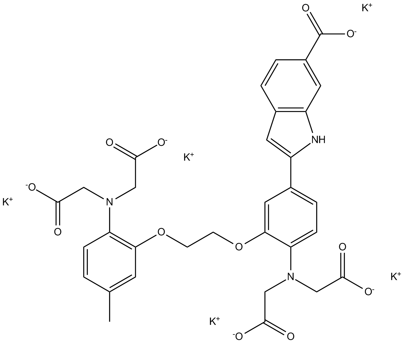 Indo-1 (potassium salt)