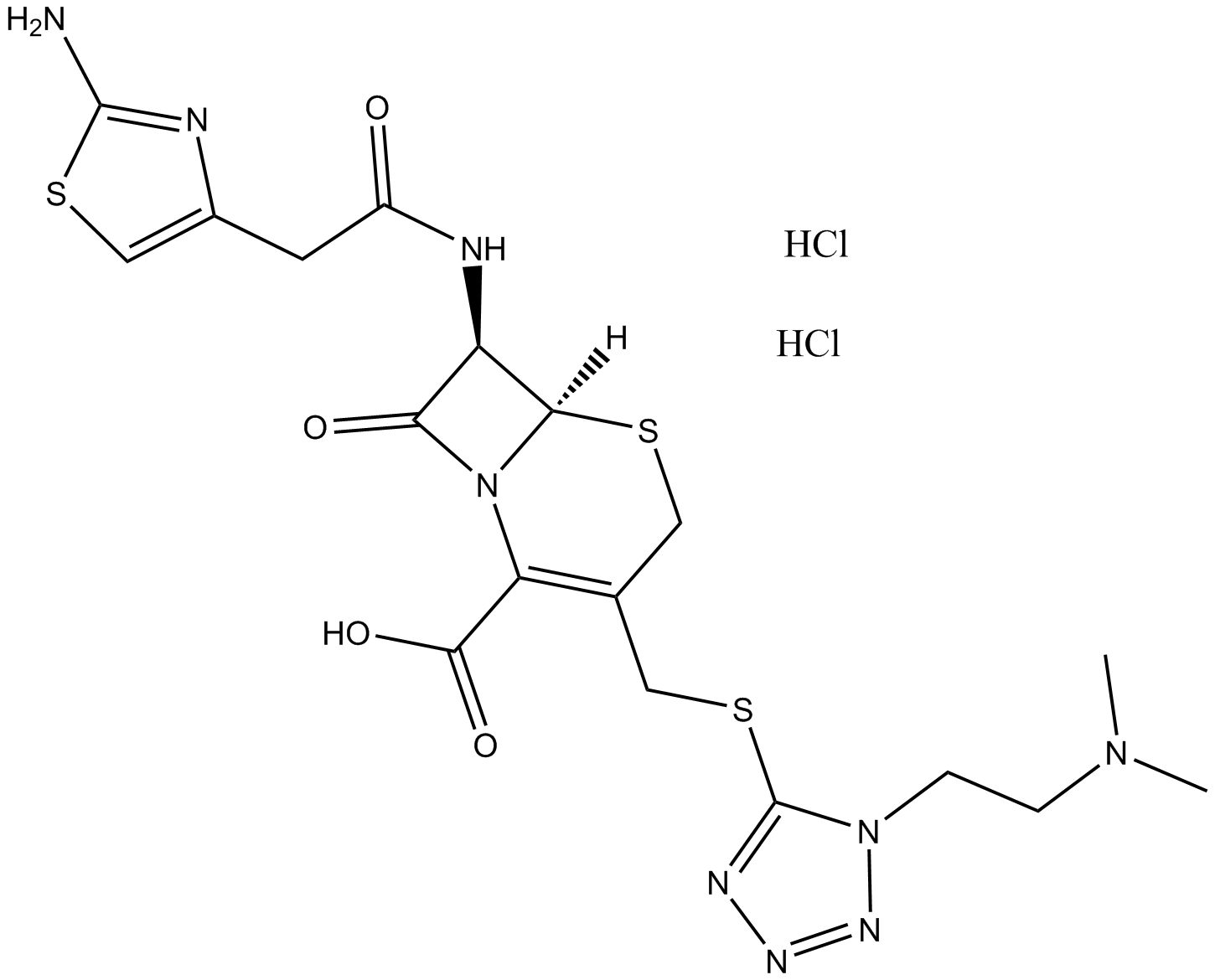 Cefotiam hydrochloride