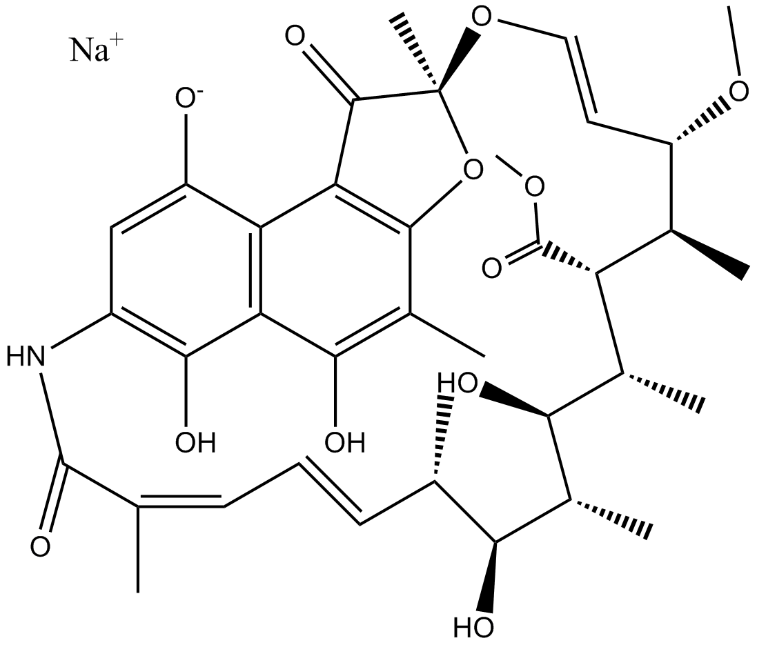 Rifamycin sodium salt