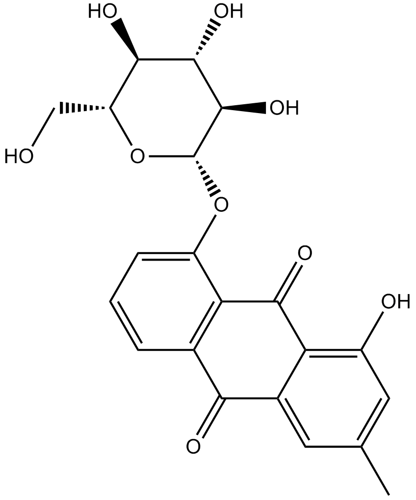 Chrysophanol-8-O-β-D-glucopyranoside