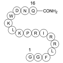 Dynorphin (2-17), amide, porcine