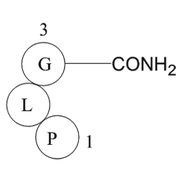 Melanocyte stimulating hormone release inhibiting factor