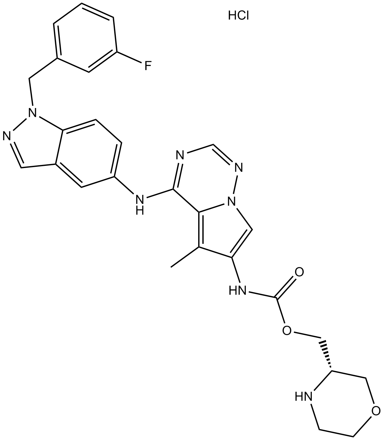 BMS-599626 Hydrochloride