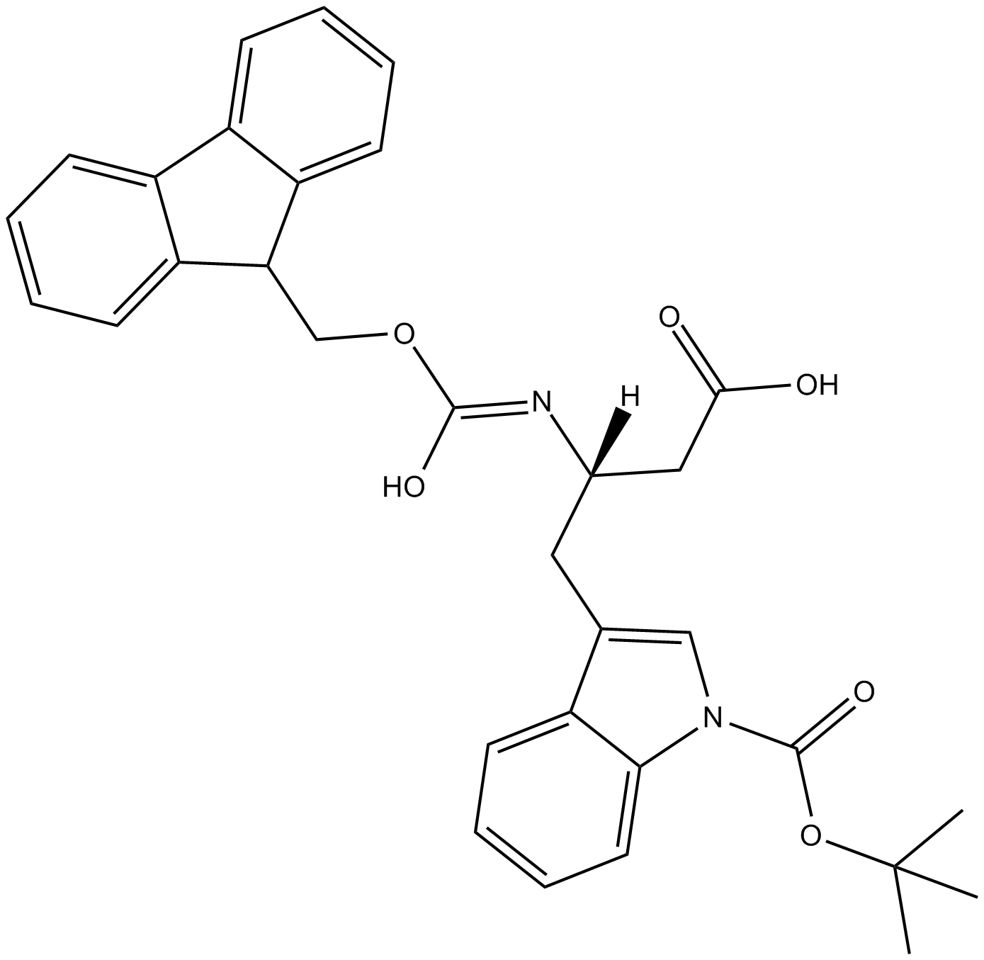 Fmoc-β-HomoTrp(Boc)-OH