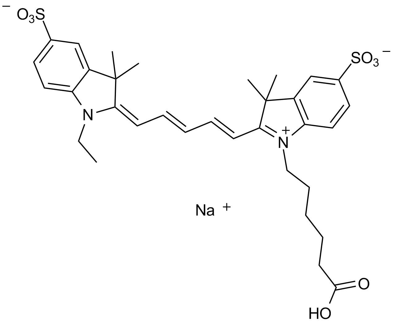 Disuflo Cy5 carboxylic acid(Et)