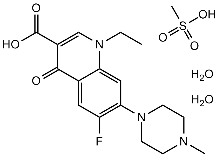 Pefloxacin Mesylate Dihydrate