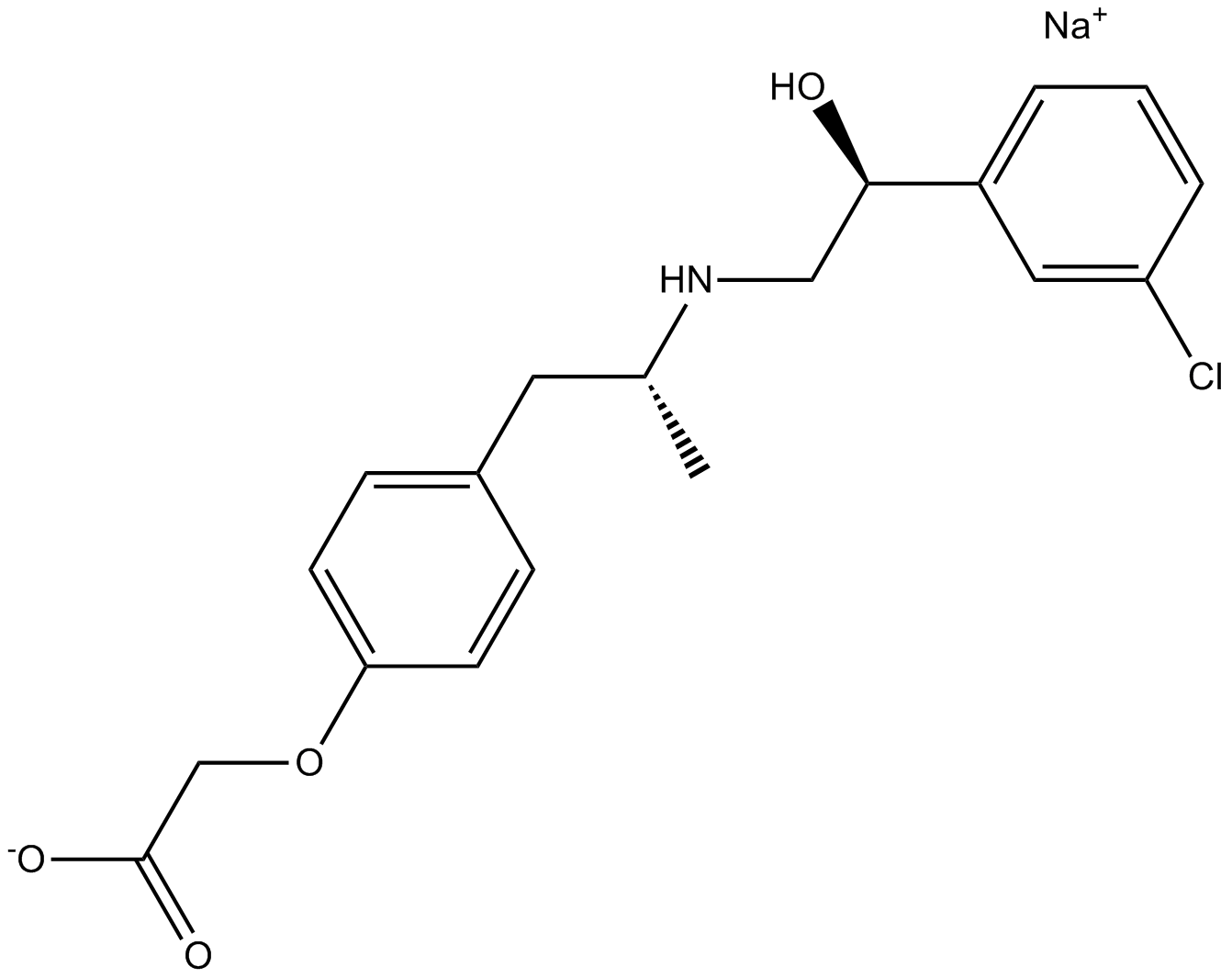 BRL 37344, sodium salt