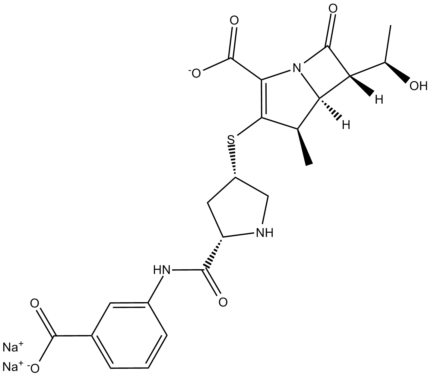 Ertapenem (sodium salt)