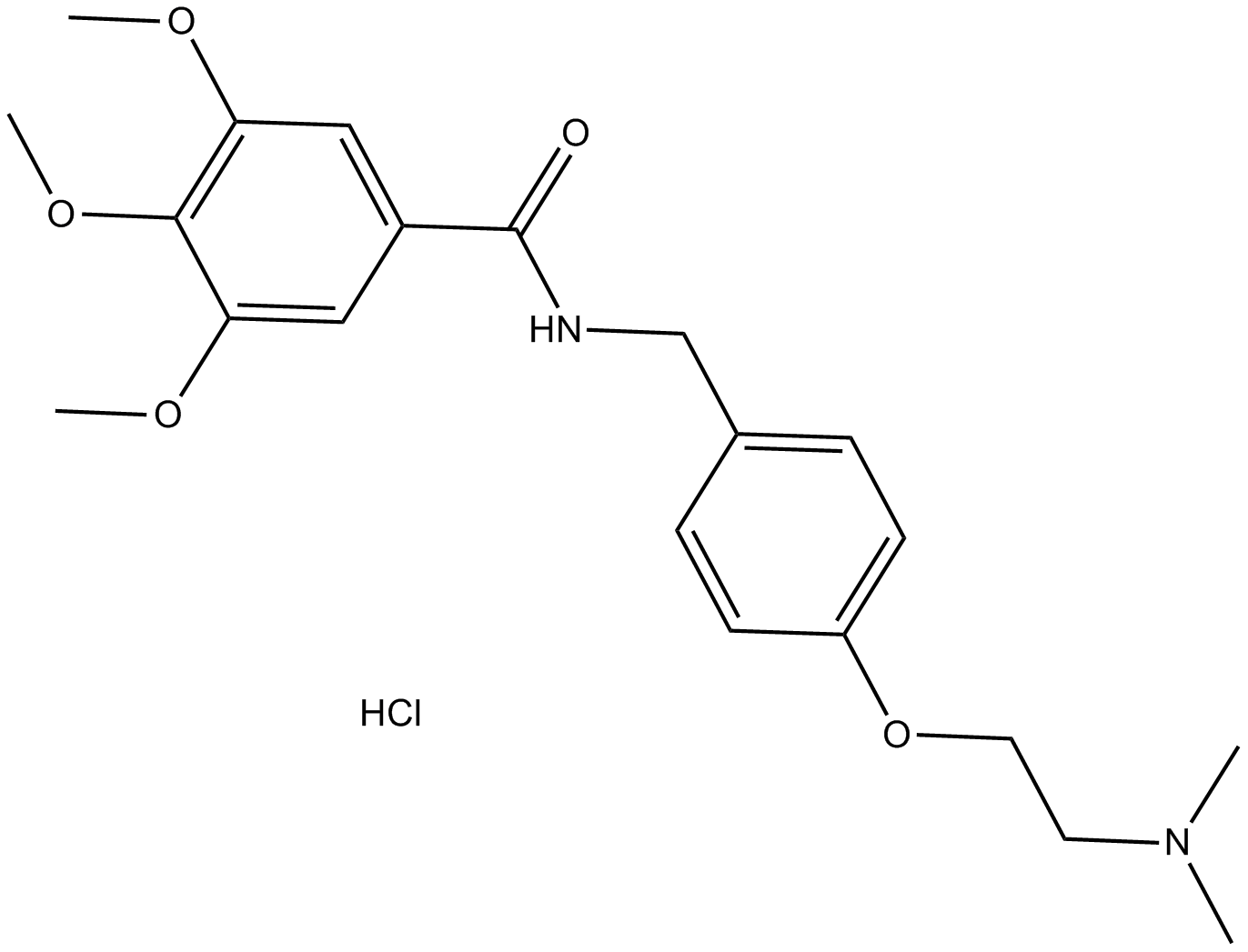 Trimethobenzamide hydrochloride