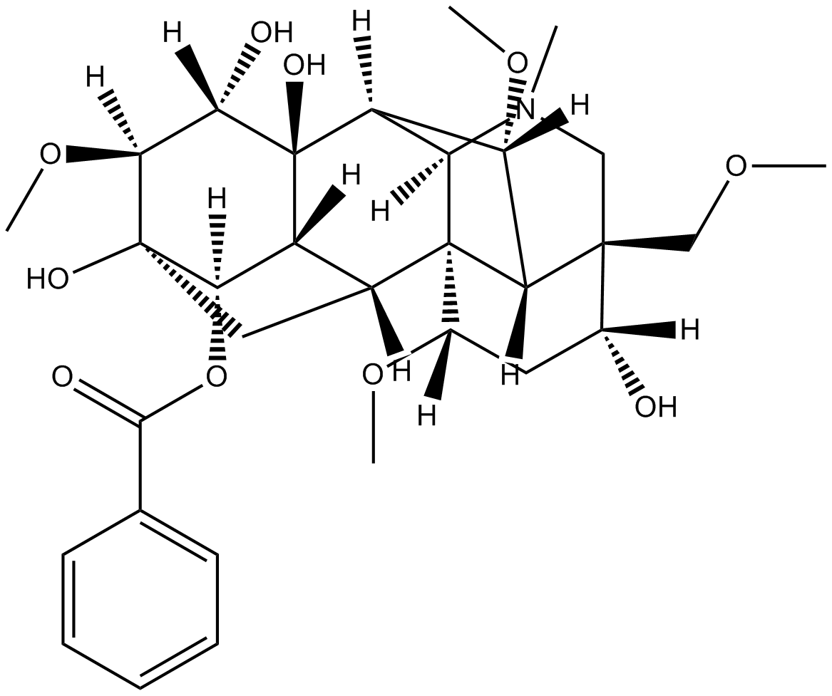 Benzoylmesaconitine
