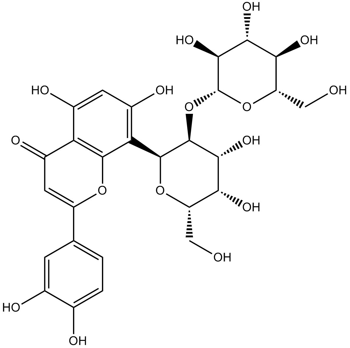 2"-O-beta-L-galactopyranosylorientin