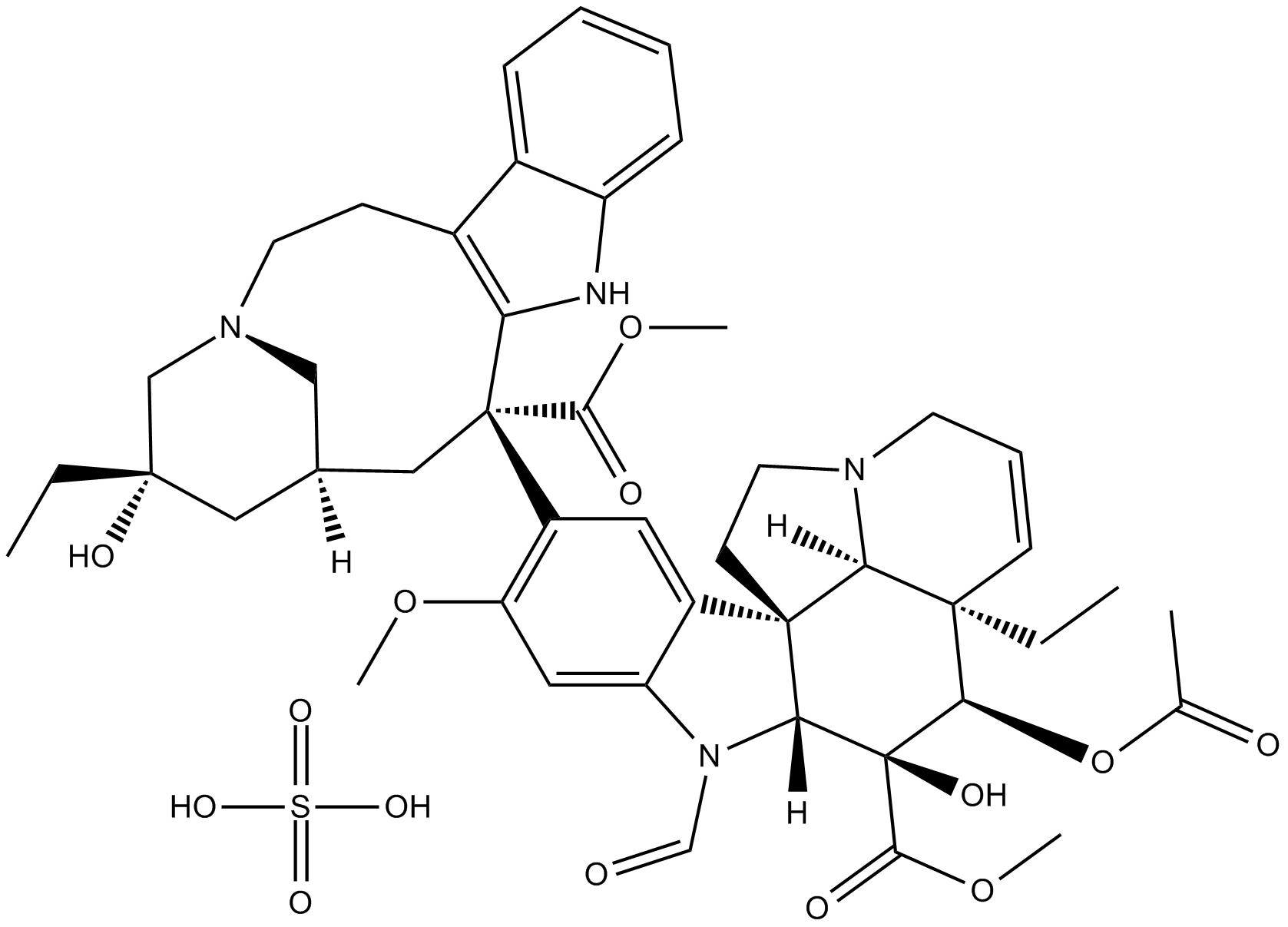 Vincristine sulfate