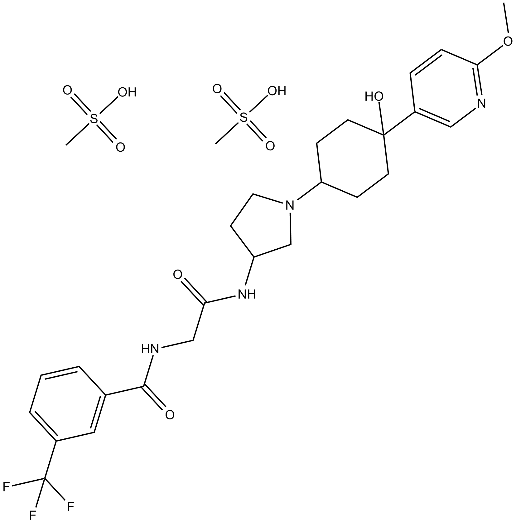 INCB 3284 dimesylate