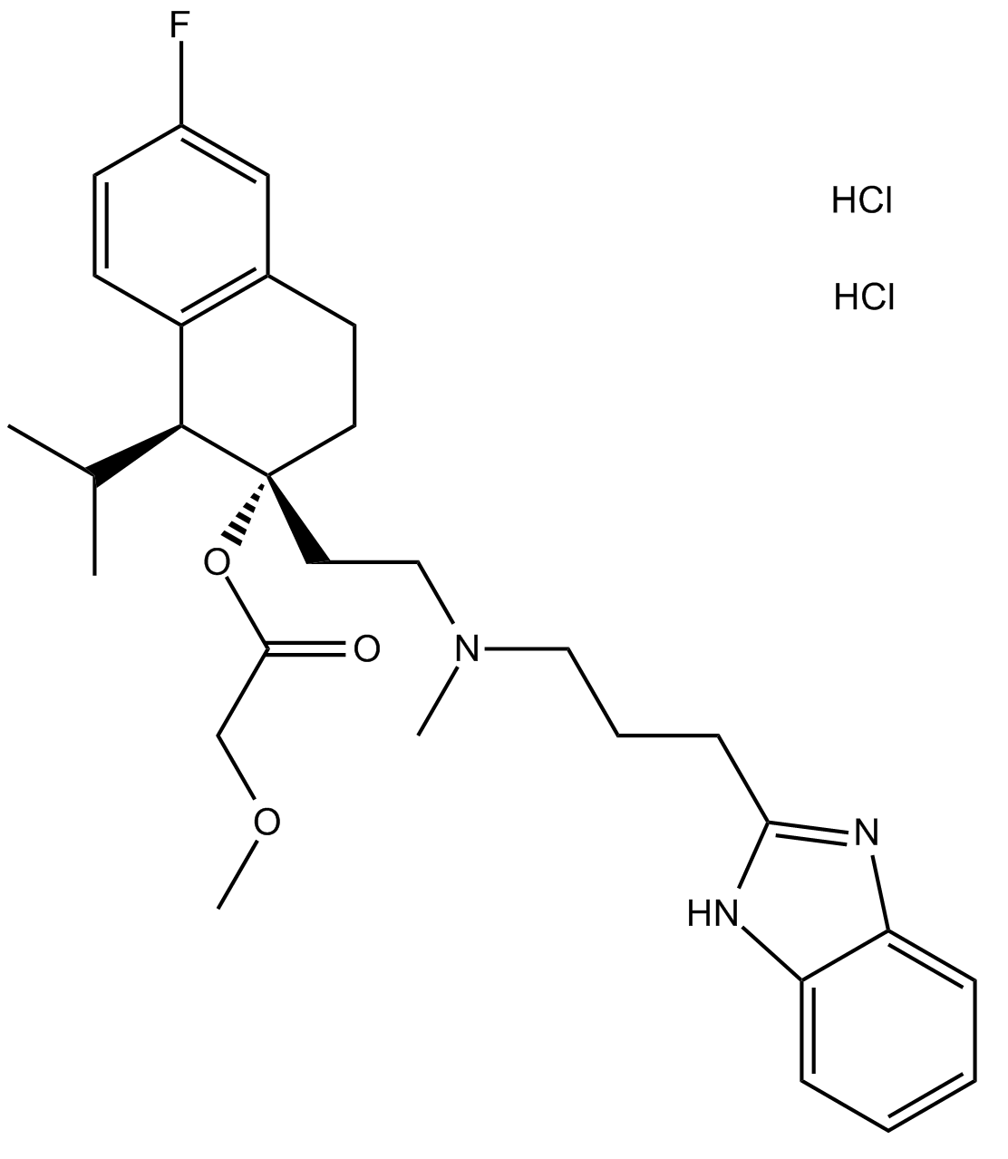 Mibefradil dihydrochloride