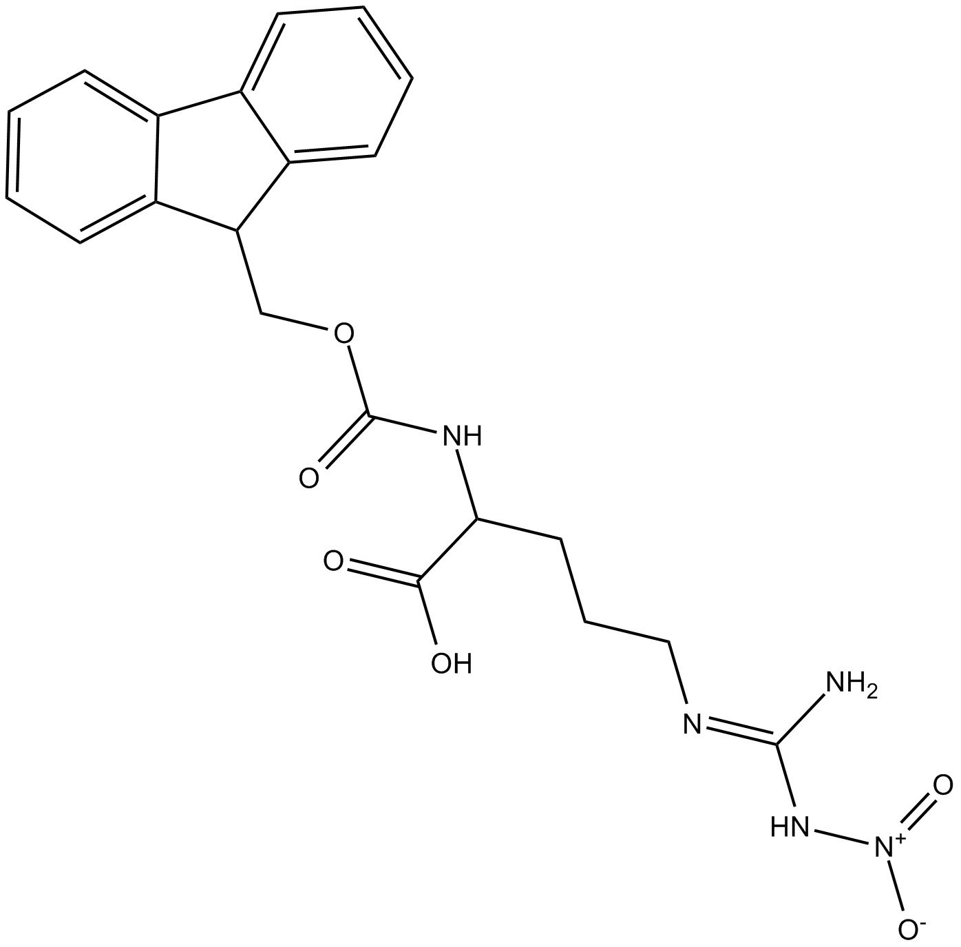 Fmoc-Arg(NO2)-OH