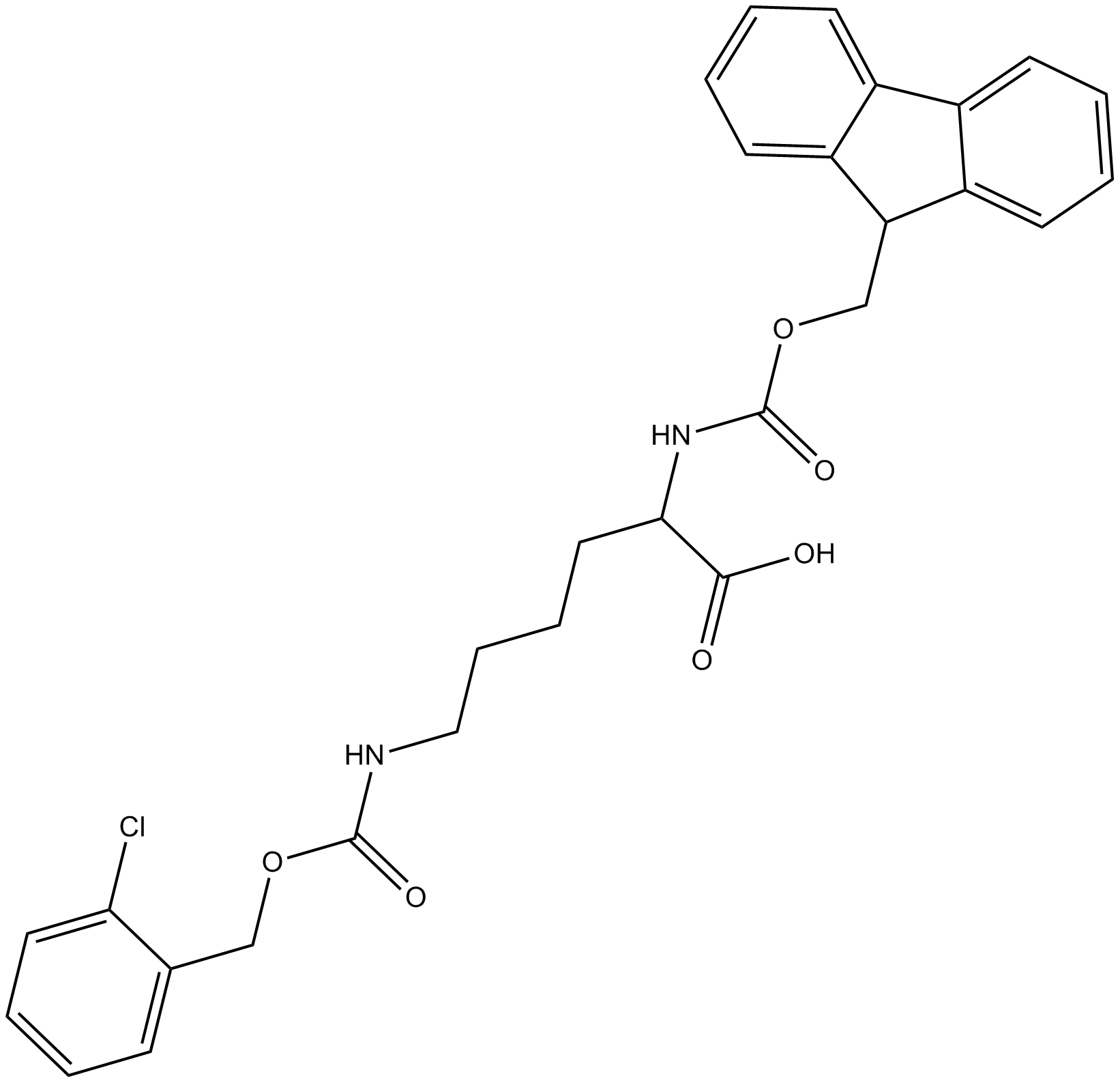 Fmoc-Lys(2-Cl-Z)-OH