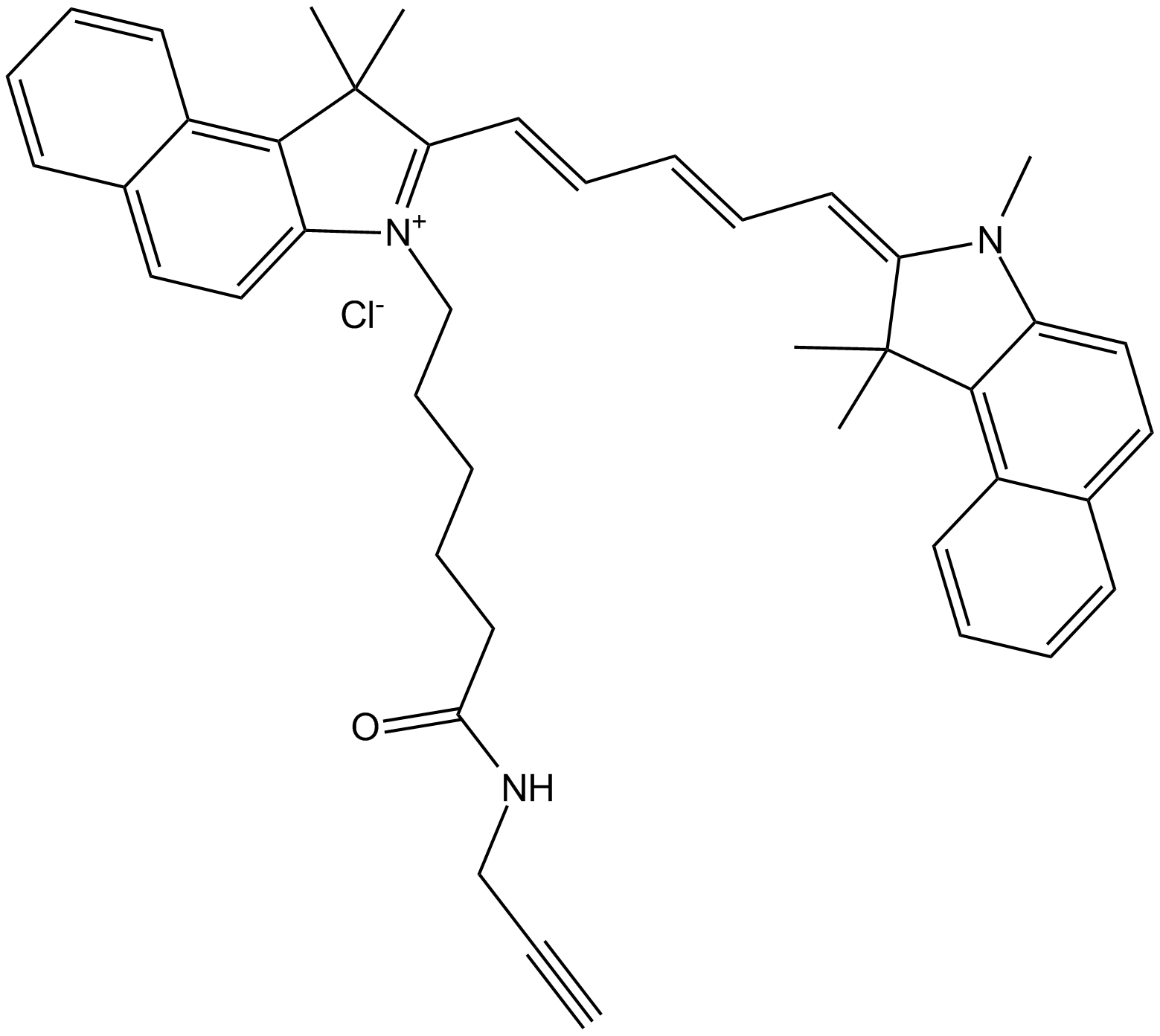 Cy5.5 alkyne (non-sulfonated)