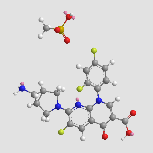 Trovafloxacin mesylate