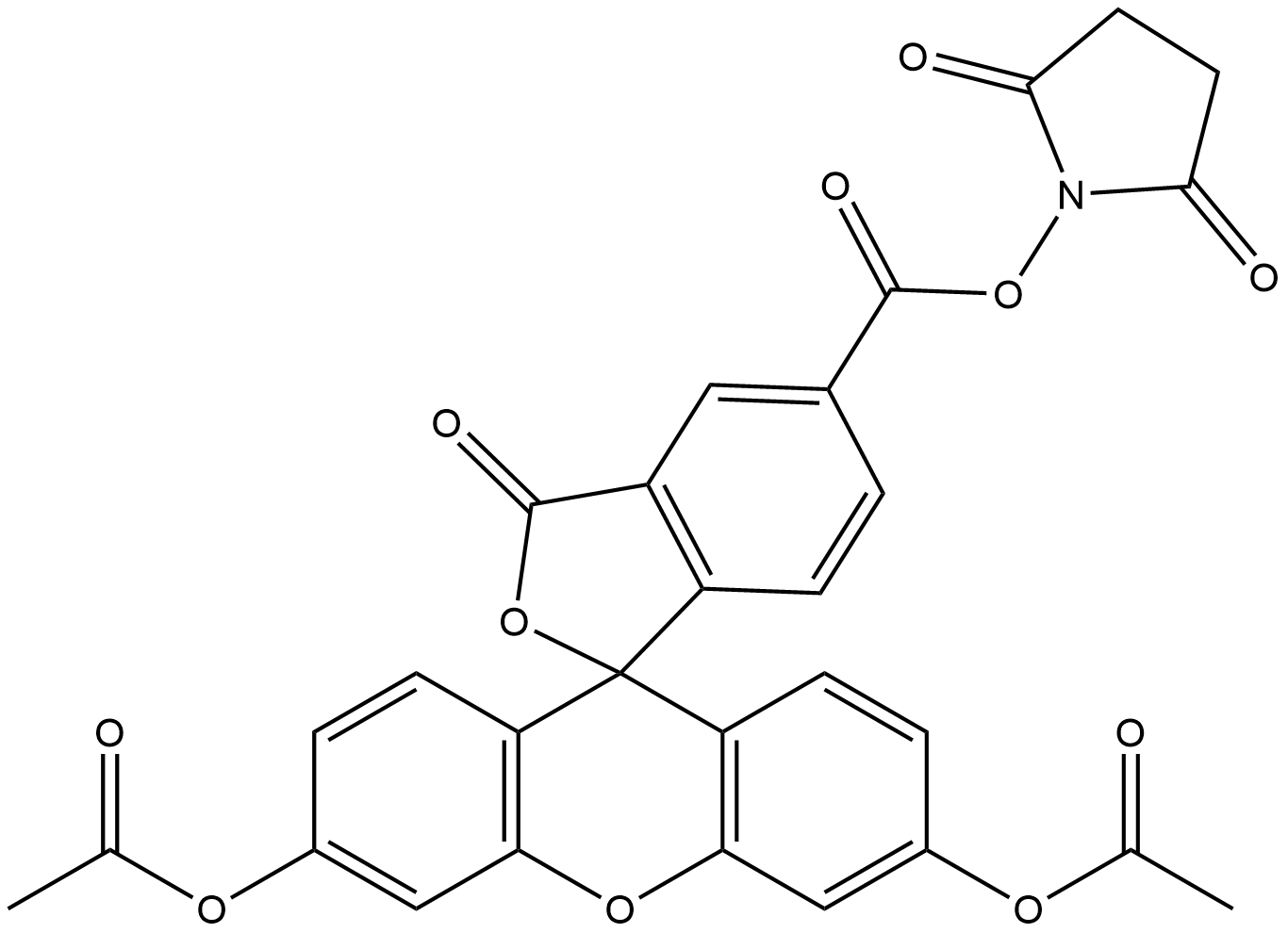 5-Carboxyfluorescein diacetate N-succinimidyl ester