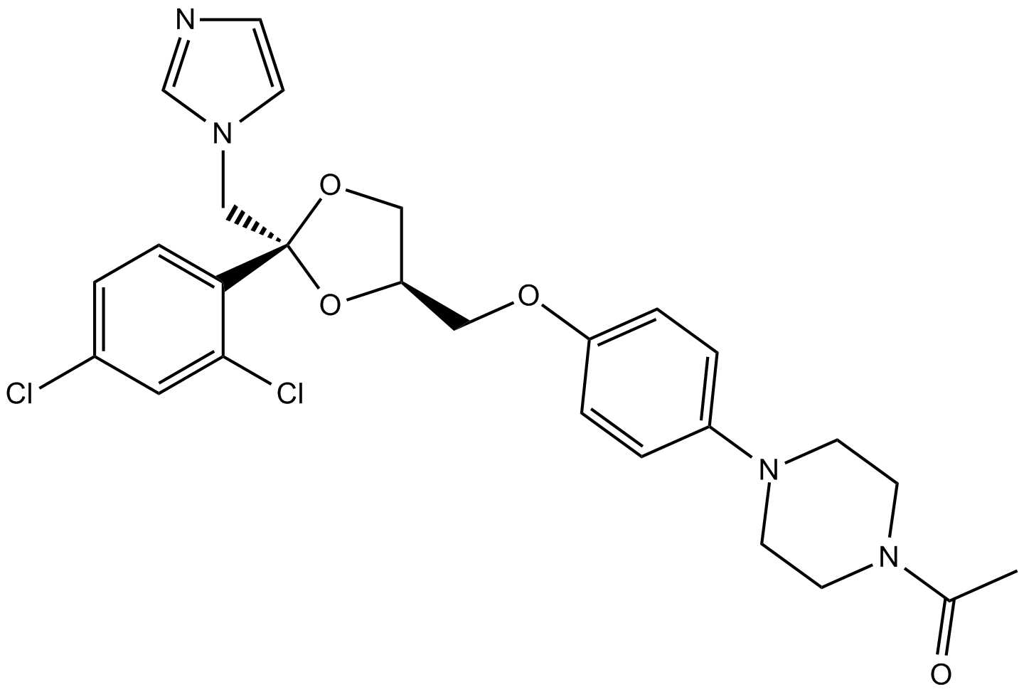 (+)-Ketoconazole