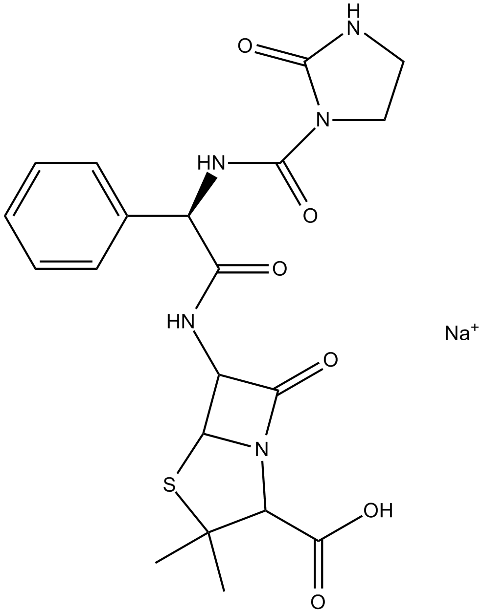 Azlocillin sodium salt