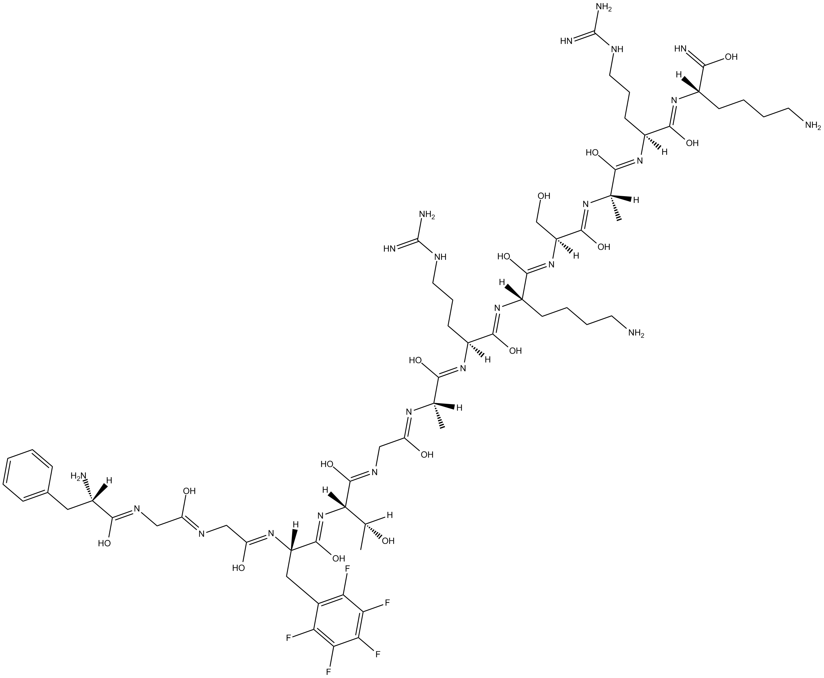 [(pF)Phe4]Nociceptin(1-13)NH2