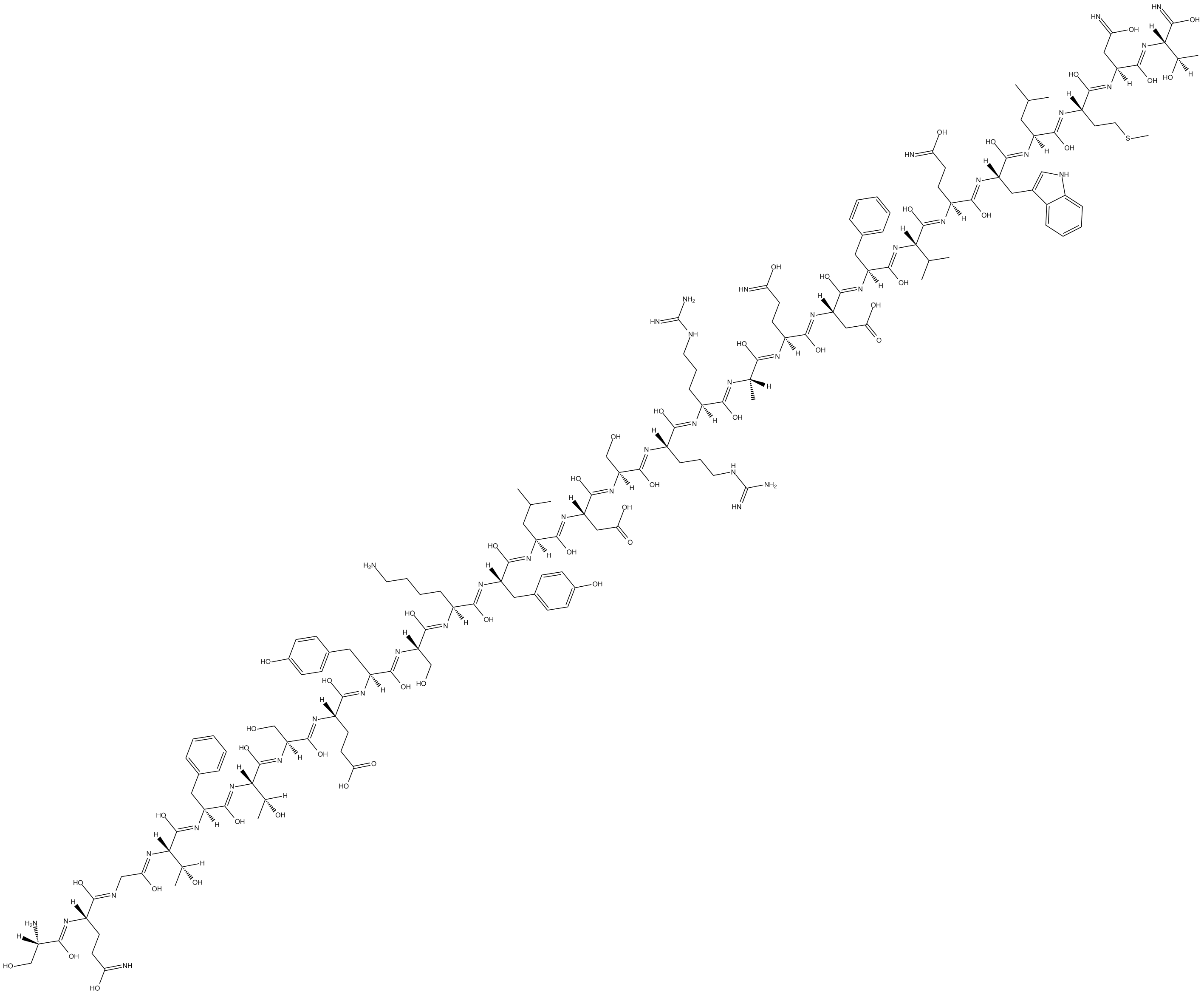 des-His1-[Glu9]-Glucagon (1-29) amide