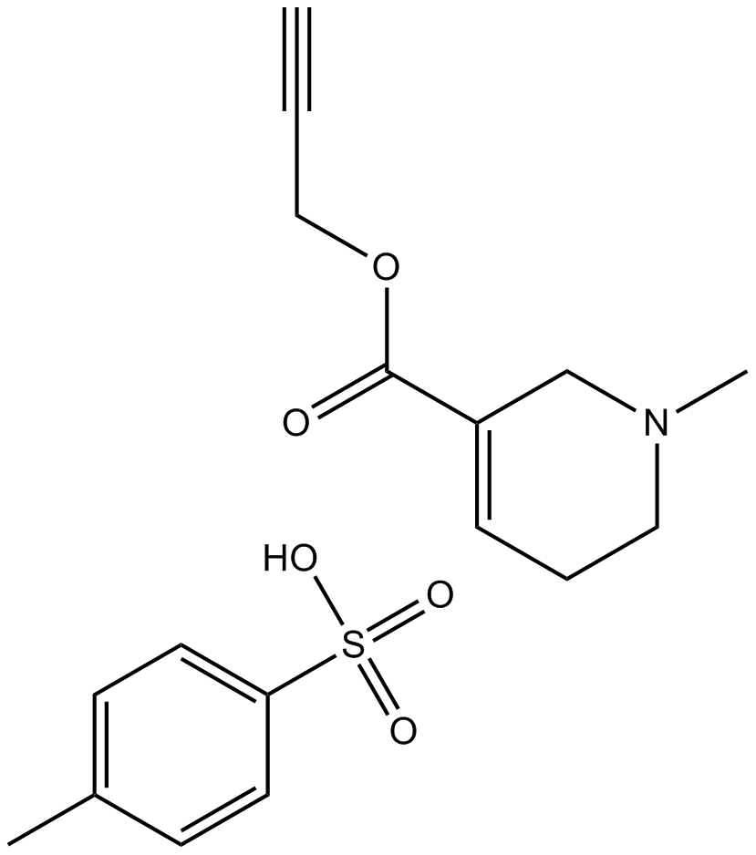 Arecaidine propargyl ester tosylate