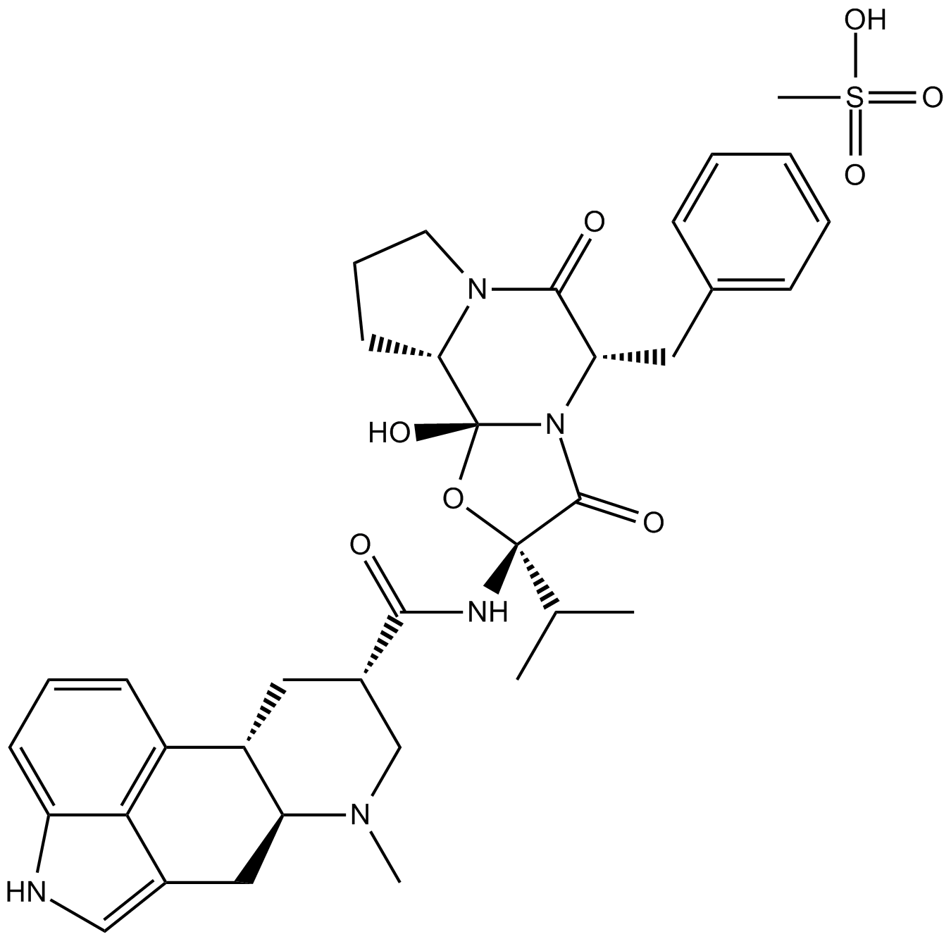 Dihydroergocristine mesylate