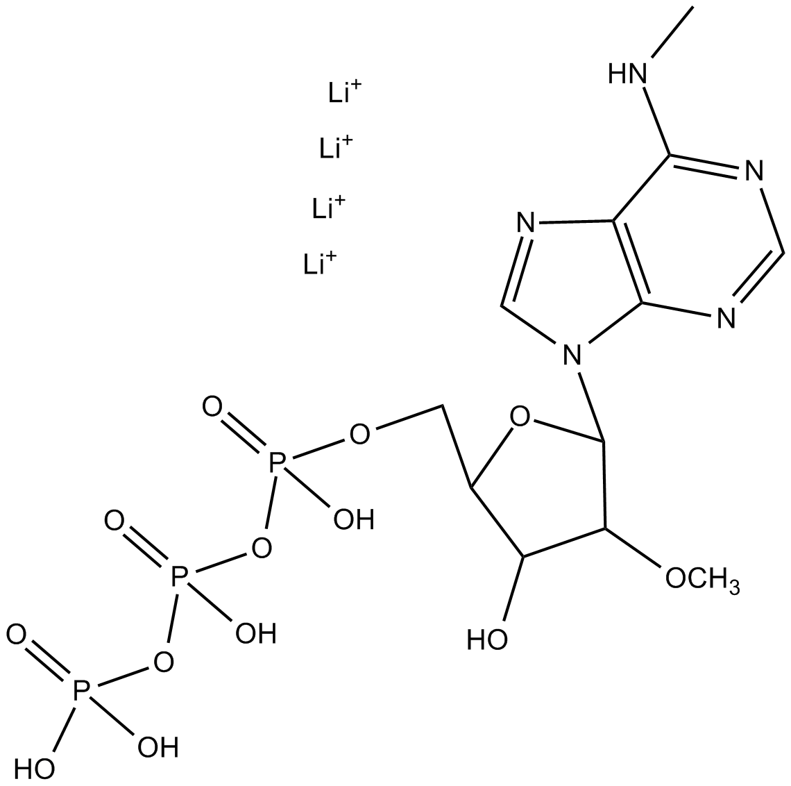 2'-O-Methyl-N6-Methyl-ATP