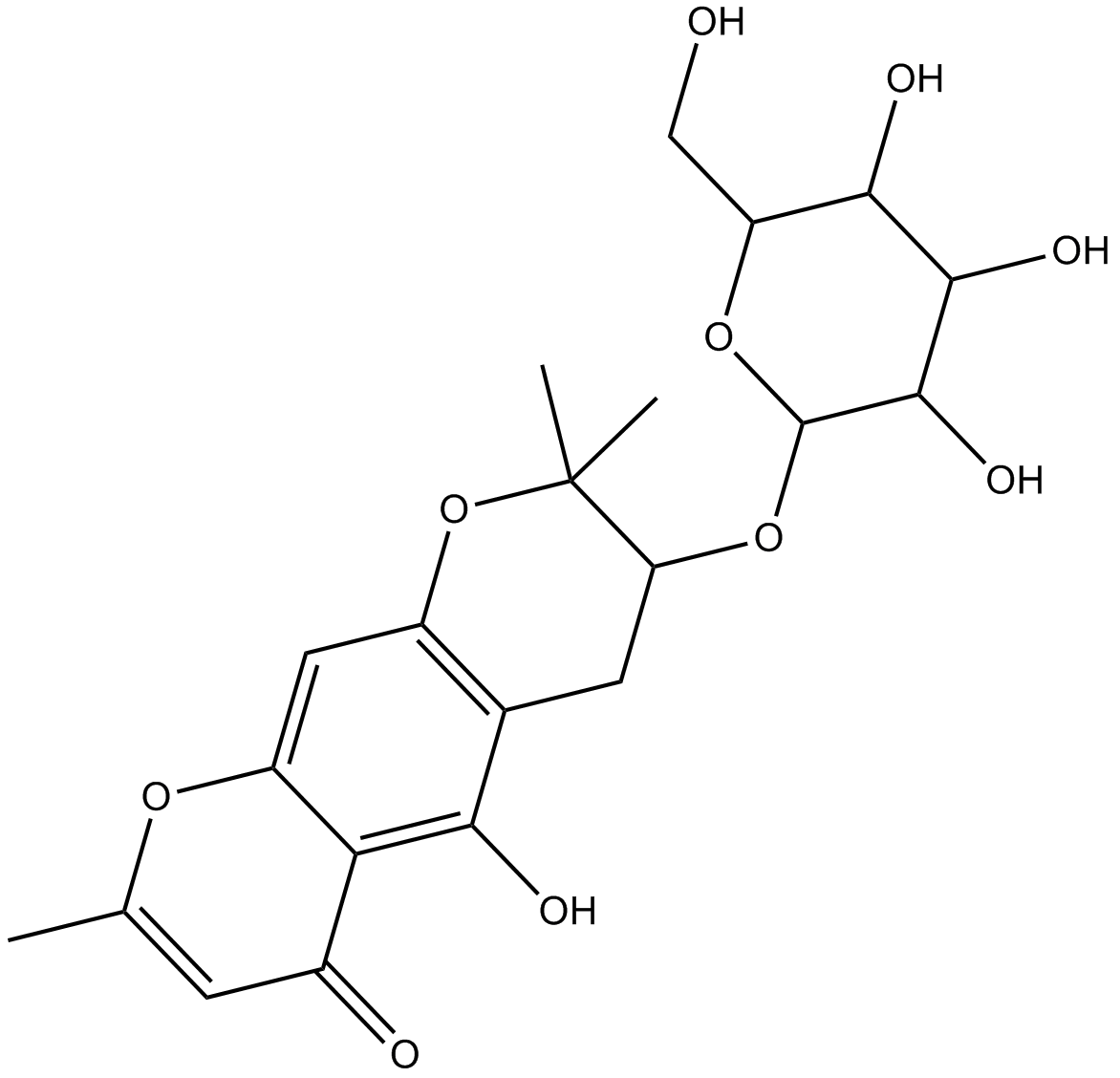 Sec-O-Glucosylhamaudol