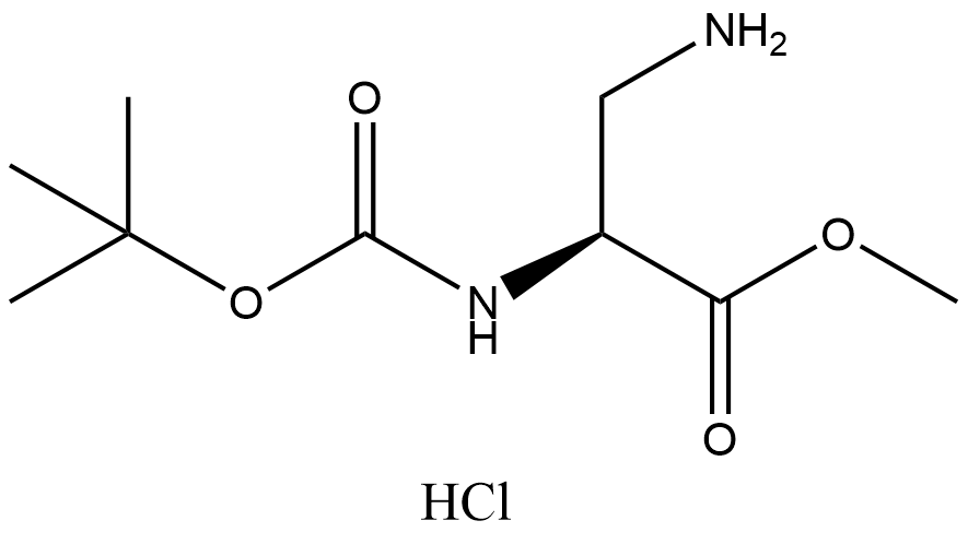 (S)-Methyl 3-amino-2-((tert-butoxycarbonyl)amino)propanoate hydrochloride