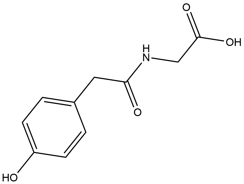 Hydroxyphenylacetylglycine