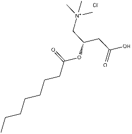 octanoyl-l-carnitine chloride Hydrochloride | CS-O-20090 gluconamide based organogels OCTANOYL-DL-CARNITIN CHLORIDE | 14919-35-8