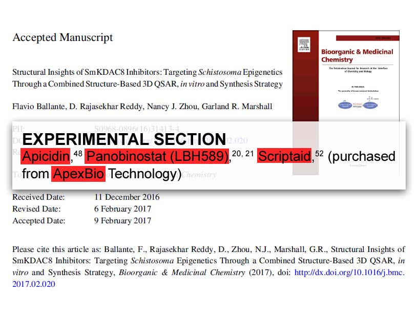 Scriptaid – HDAC Inhibitor | APExBIO