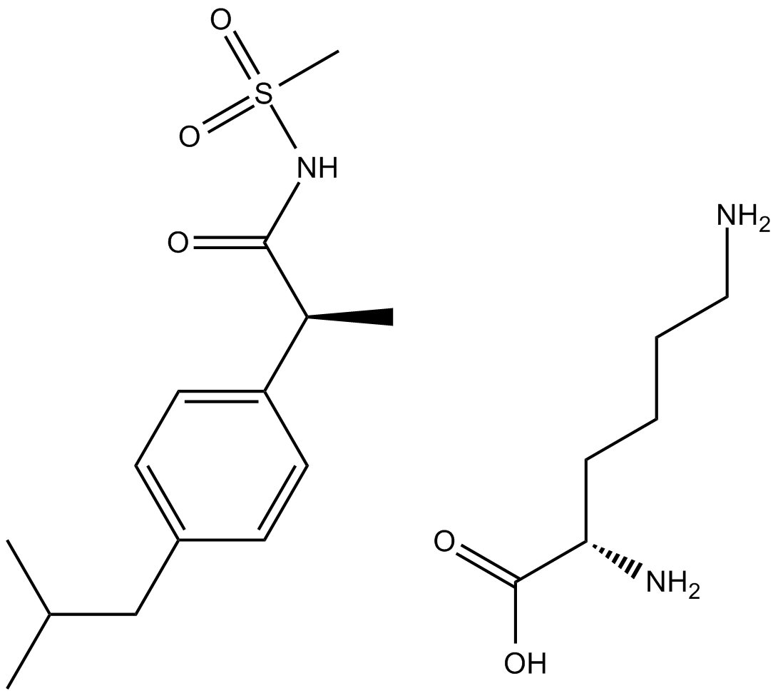 Reparixin L-lysine salt