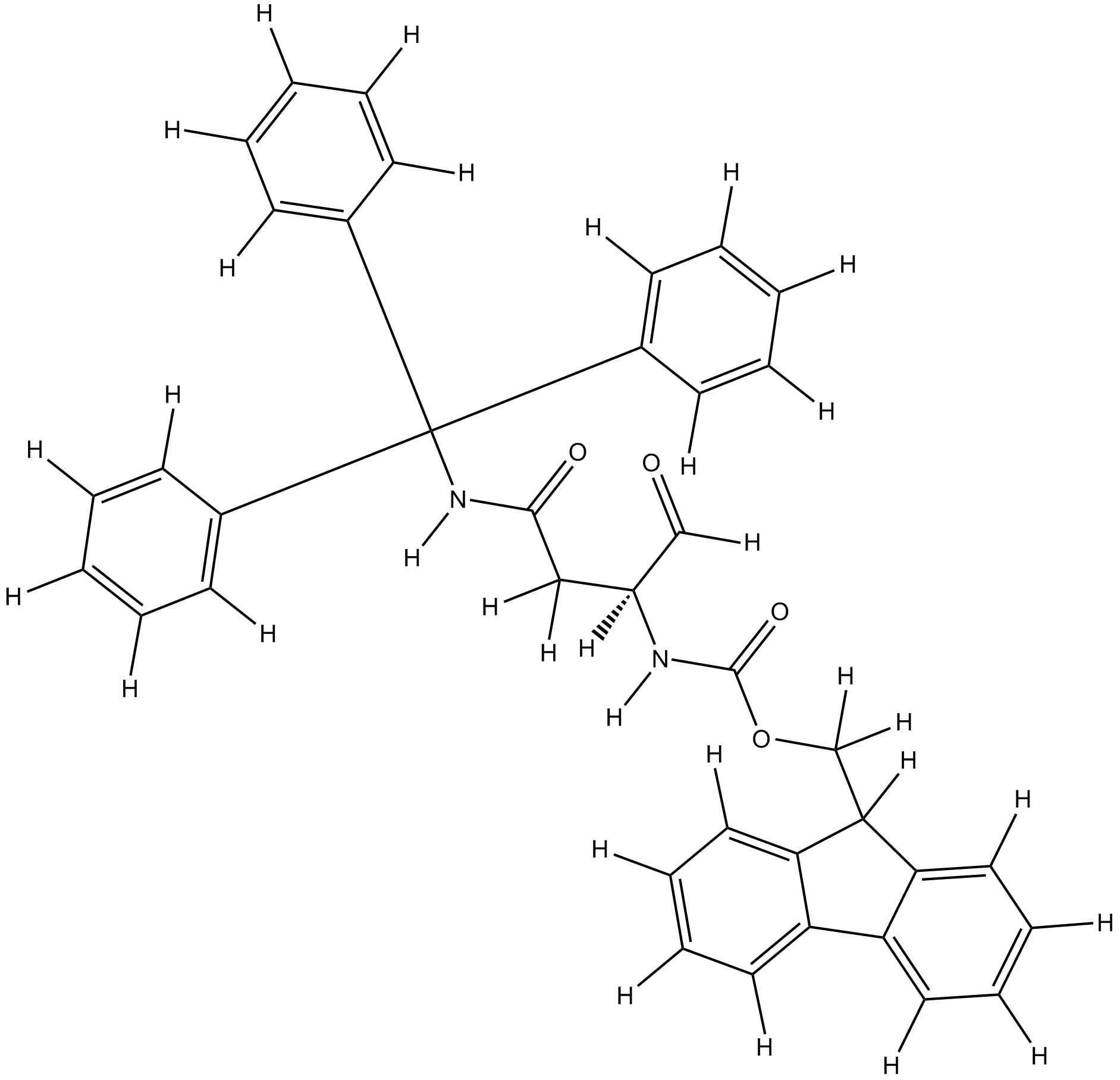 Fmoc-Asn(Trt)-Wang resin