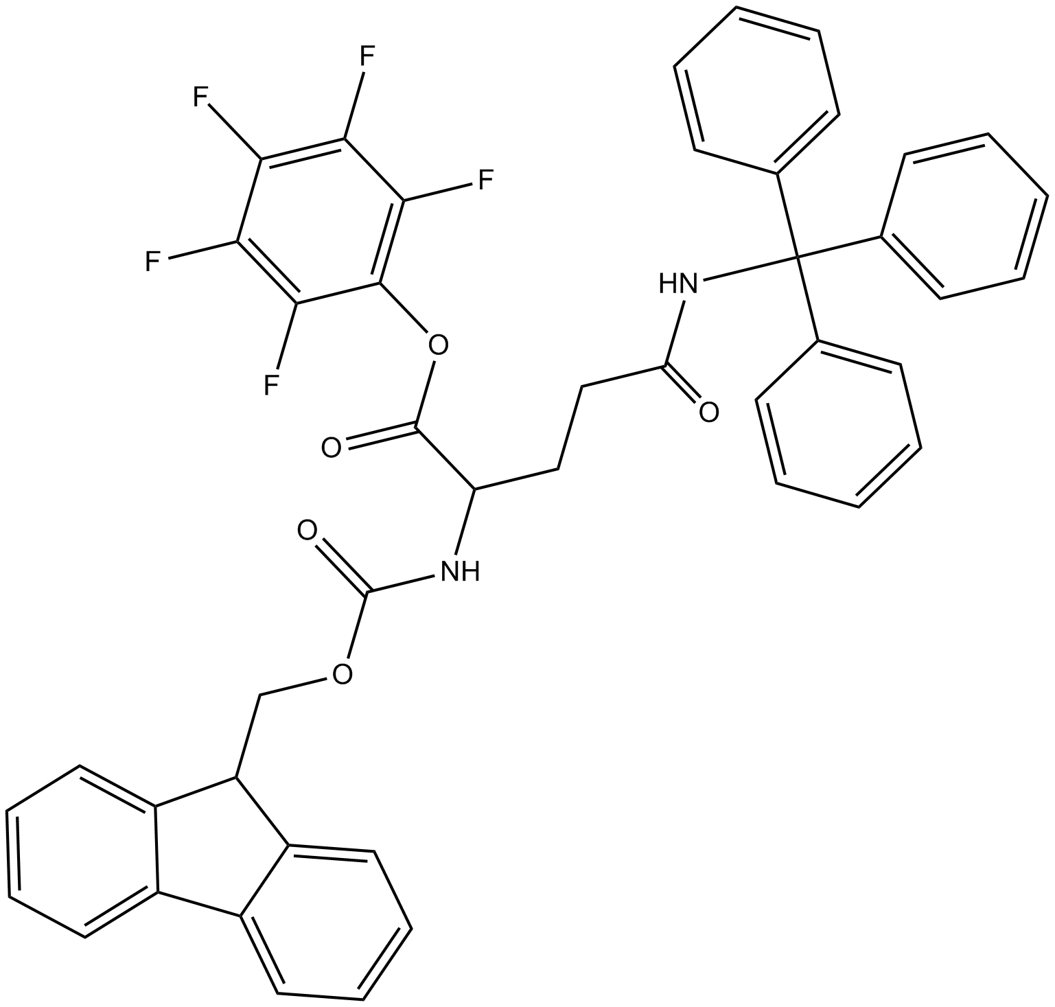 Fmoc-Gln(Trt)-OPfp
