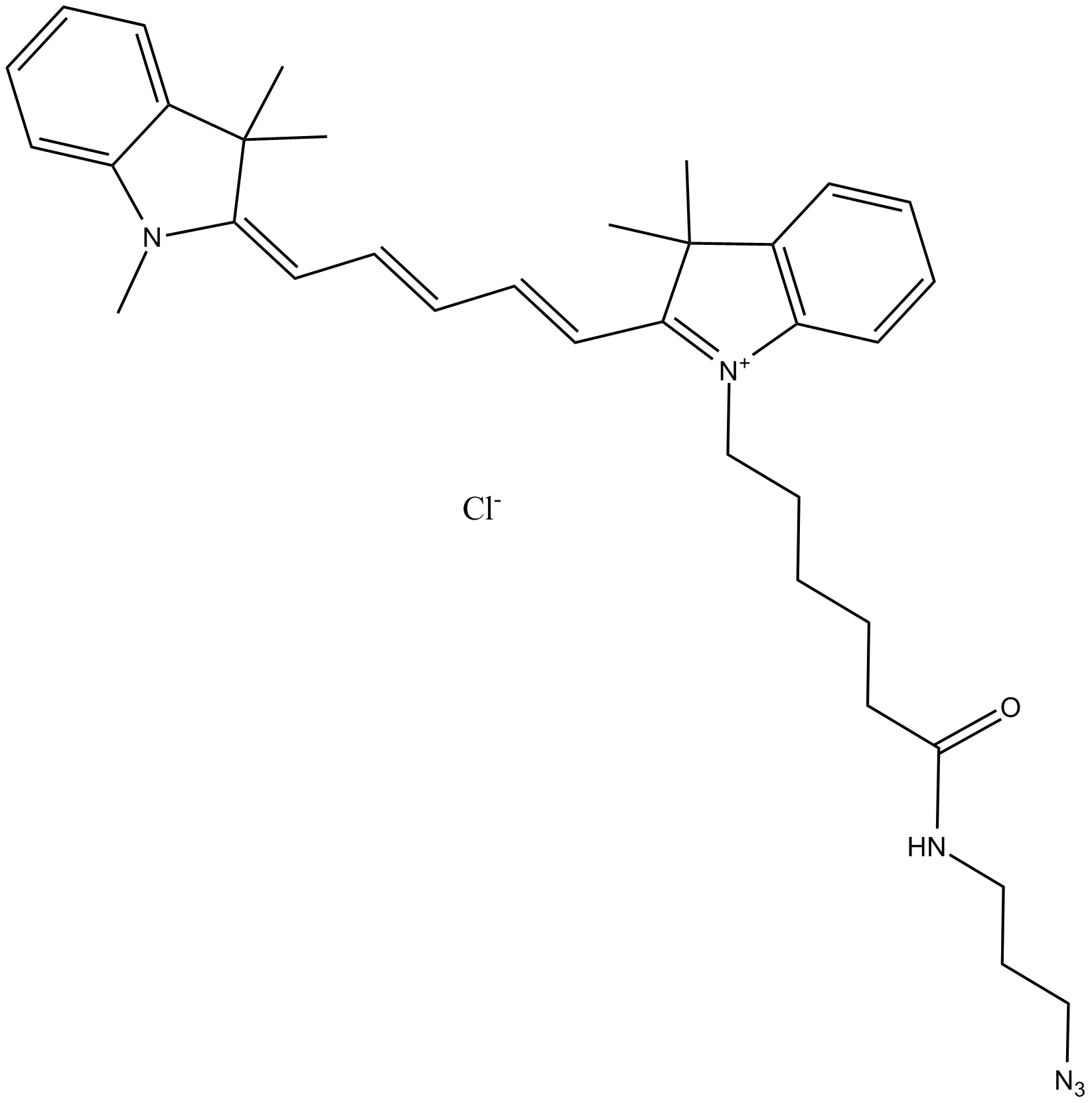 Cy5 azide (non-sulfonated)