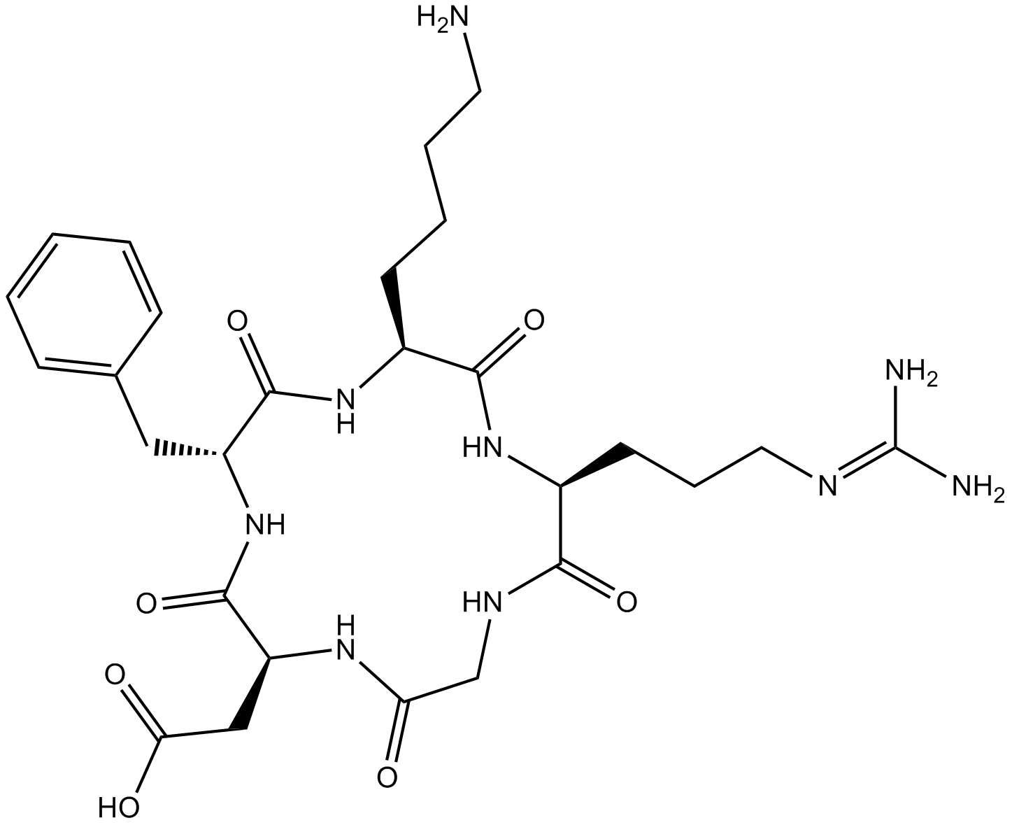 Cyclo (-RGDfK)