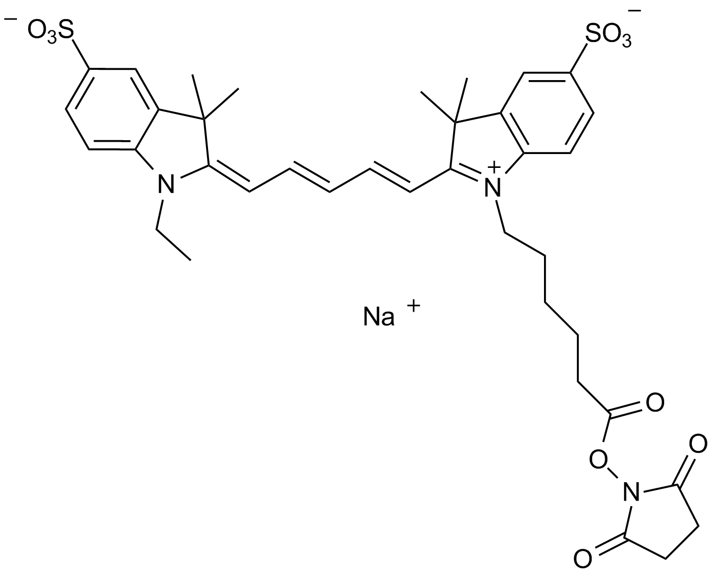 Disuflo Cy5 NHS ester(Et)