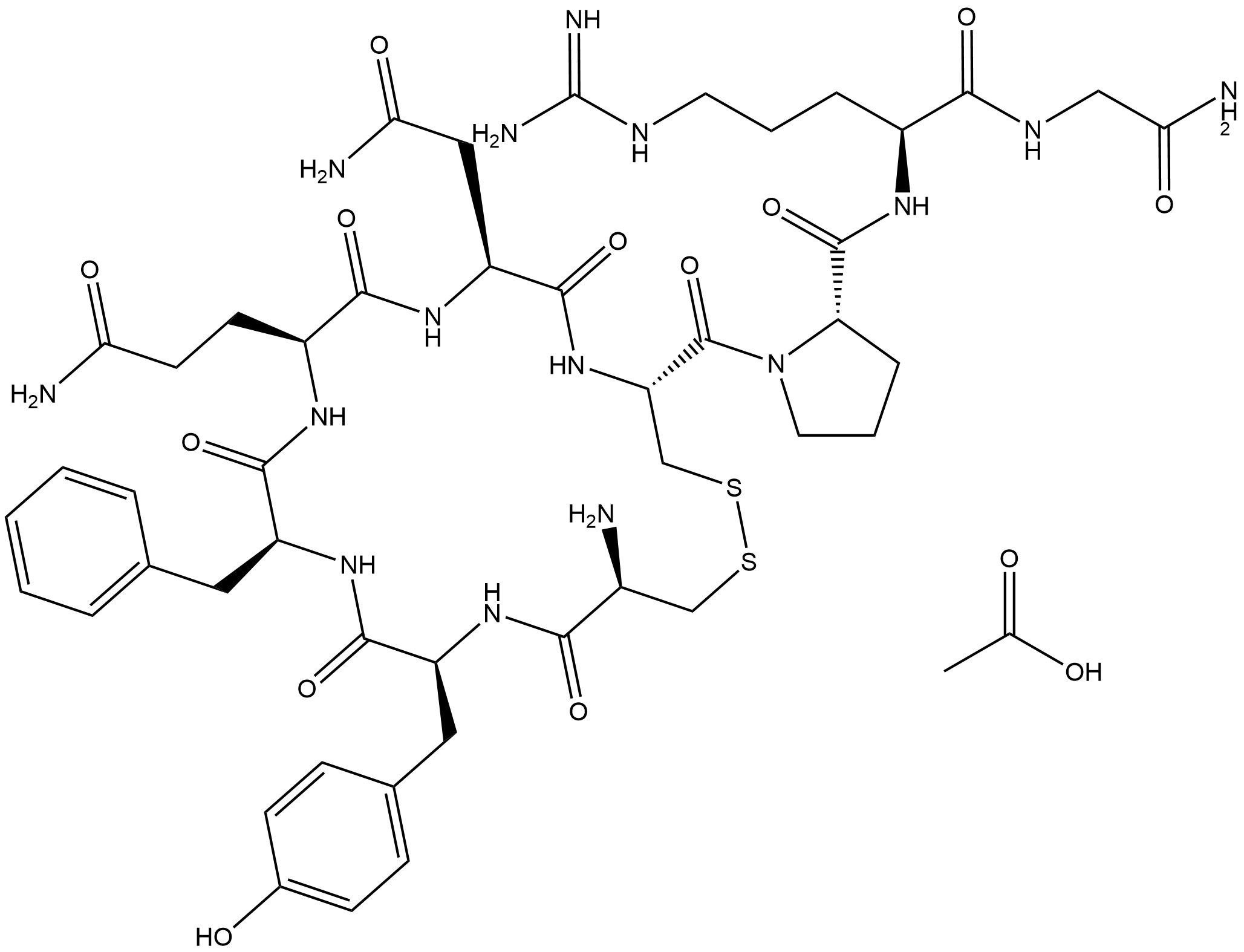Argipressin acetate