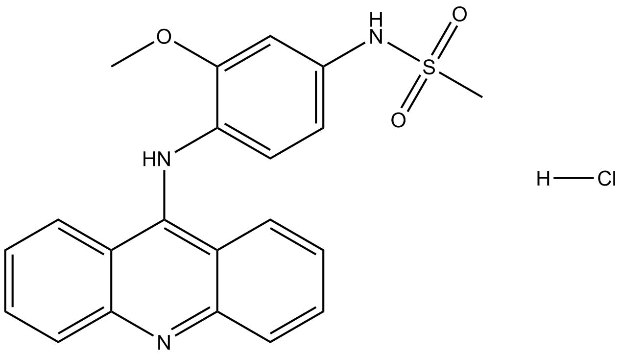 Amsacrine hydrochloride