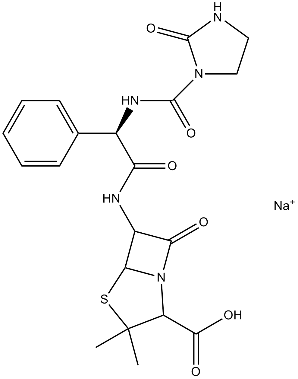 Azlocillin sodium salt