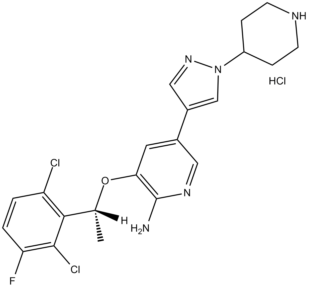 Crizotinib hydrochloride