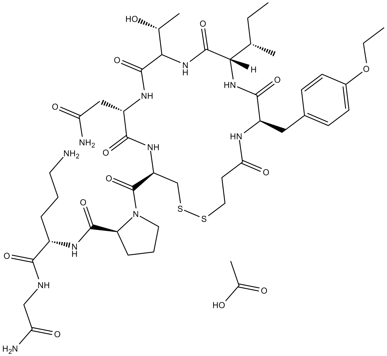 Atosiban acetate